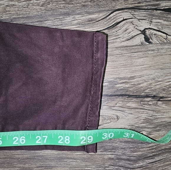 AEO Jeggings Size 12 Regular Classic Wine Sateen NWT - Picture 8 of 8